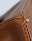 Hermès Birkin 30 aus Epsom Leder mit Gelbgoldenen Beschlägen in Gold