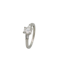 Bulgari Griffe Diamanti Solitärring mit 1,30ct Diamant in 950`er Platin Gr. 56