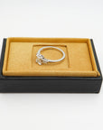 Bulgari Griffe Diamanti Solitärring mit 1,30ct Diamant in 950`er Platin Gr. 56