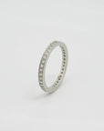 Bulgari Dedicata a Venezia Memoirering mit Brillant in 950´er Platin Gr. 57 / UVP.: 4.900,-€