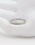Bulgari Dedicata a Venezia Memoirering mit Brillant in 950´er Platin Gr. 57 / UVP.: 4.900,-€