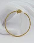 Wellendorff Creolen Sonnenglanz mit 0,034ct Brillant in 750/18K Gelbgold