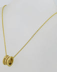 Bulgari B-zero 1 Halskette Collier in 750/18K Gelbgold