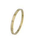 Cartier Love Armreif mittleres Modell in 750/18K Gelbgold Gr. 18 mit Box