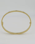 Cartier Love Armreif mittleres Modell in 750/18K Gelbgold Gr. 18 mit Box