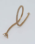 Armband Tennisarmband mit 1,00ct TW-si Brillant in 750/18K Rosegold 18,0 cm