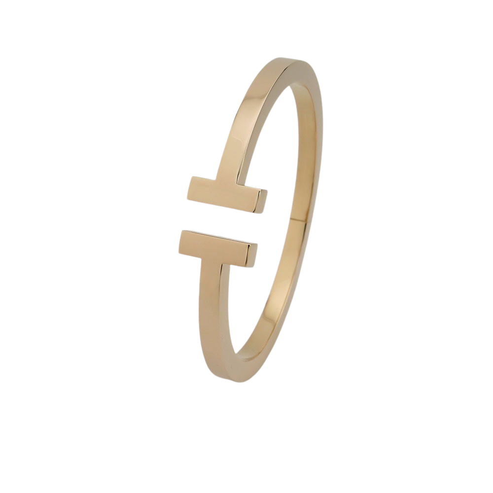 Tiffany &amp; Co. T Square Armband / Armreif in 750/18K Rosegold Extra Large