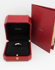Cartier Love Ring, kleines Modell mit einem Diamanten in 750/18K Weißgold Gr. 53