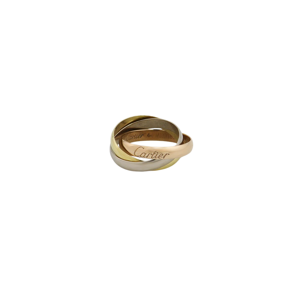 Cartier Trinity Ring kleines Modell in 750/18K Gold Gr. 44