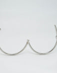 Cartier Juste un Clou Armreif, klassisches Modell 750/18K Weißgold Gr. 19 mit Box + Papieren