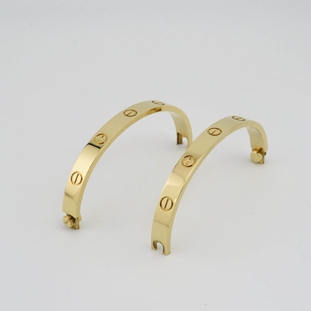 Cartier Love Armreif klassisches Modell in 750/18K Gelbgold Gr. 17