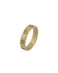 Cartier Love Ring, kleines Modell mit einem Diamanten in 750/18K Gelbgold Gr. 51