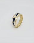 Faberge Ring mit 0,10ct Brillant in 750/18K Gelbgold Gr. 54 Limitiert auf 300