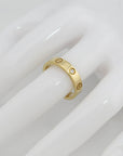 Cartier Love Ring, kleines Modell mit einem Diamanten in 750/18K Gelbgold Gr. 51