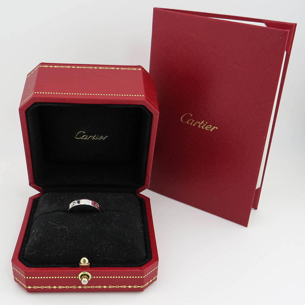 Cartier Love Ring, kleines Modell in 750/18K Weißgold Gr. 50