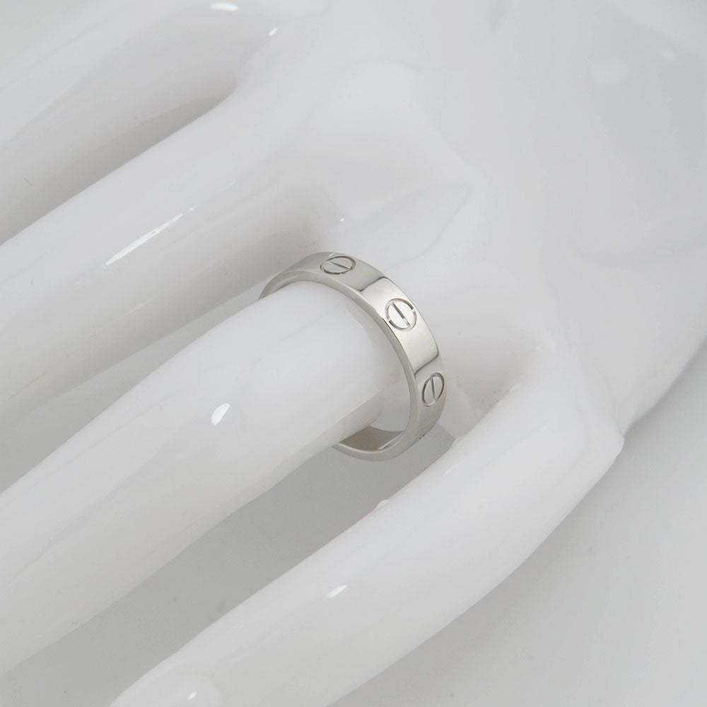 Cartier Love Ring, kleines Modell in 750/18K Weißgold Gr. 50