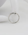 Cartier Juste un Clou Ring, kleines Modell in 750/18K Weißgold Gr. 53