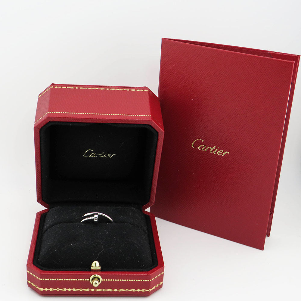 Cartier Juste un Clou Ring, kleines Modell in 750/18K Weißgold Gr. 53