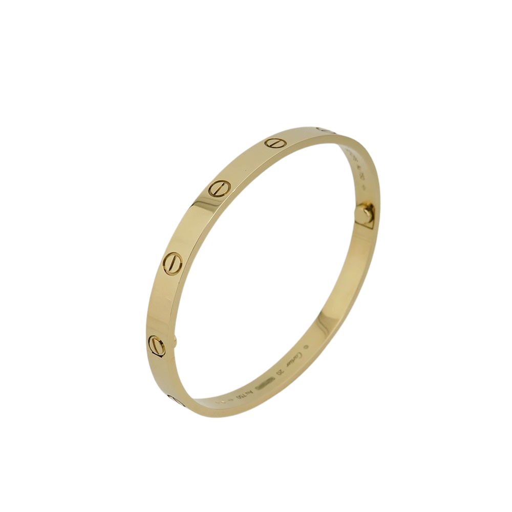 Cartier Love Armreif klassisches Modell in 750/18K Gelbgold Gr. 20