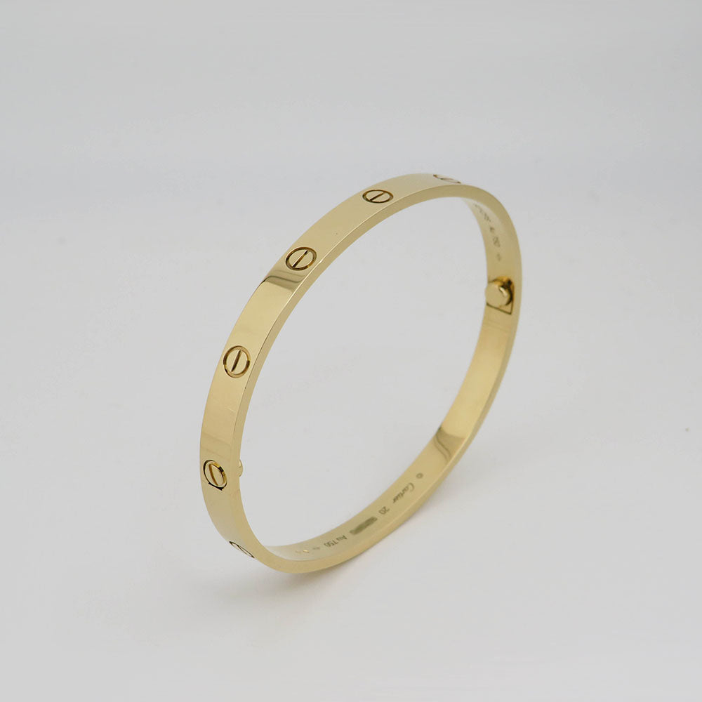 Cartier Love Armreif klassisches Modell in 750/18K Gelbgold Gr. 20