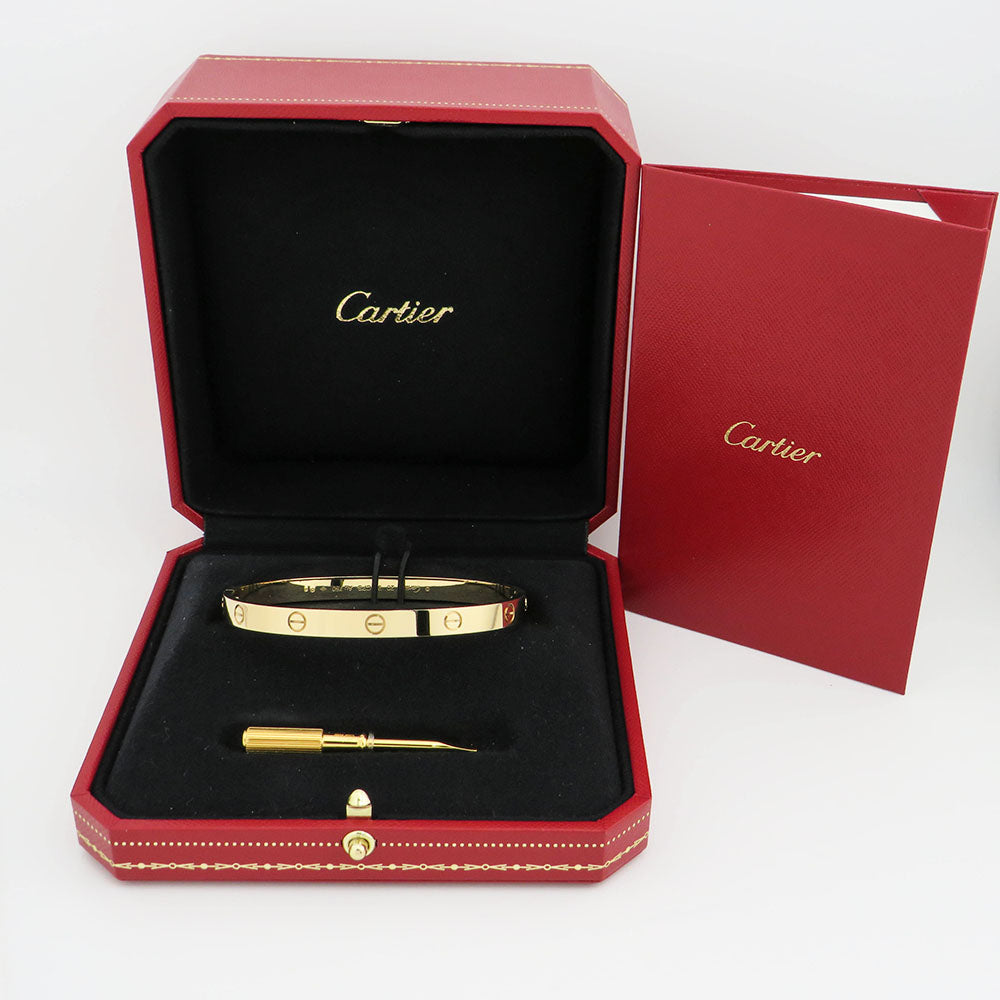 Cartier Love Armreif klassisches Modell in 750/18K Gelbgold Gr. 20