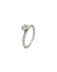 Tiffany & Co. Ring Solitärring mit 0,45ct H-vs 2 Brillant in 950`er Platin
