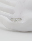 Tiffany & Co. Ring Solitärring mit 0,45ct H-vs 2 Brillant in 950`er Platin