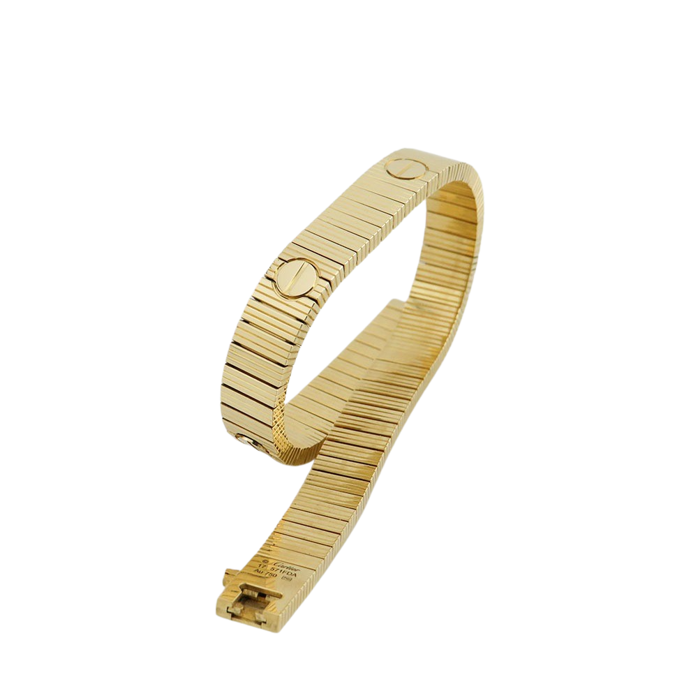 Cartier Love unlimited Armband beweglich in 750/18K Gelbgold Gr. 17