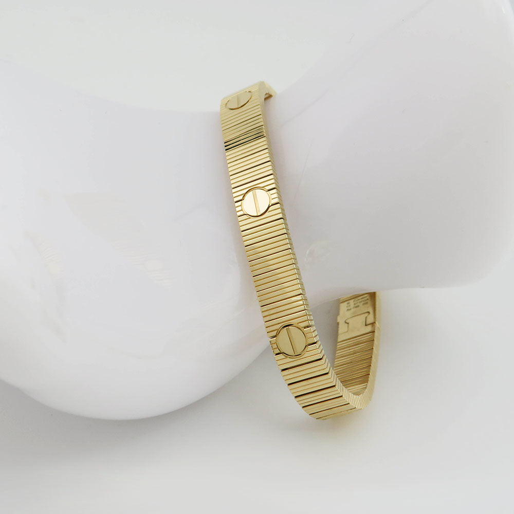 Cartier Love unlimited Armband beweglich in 750/18K Gelbgold Gr. 17