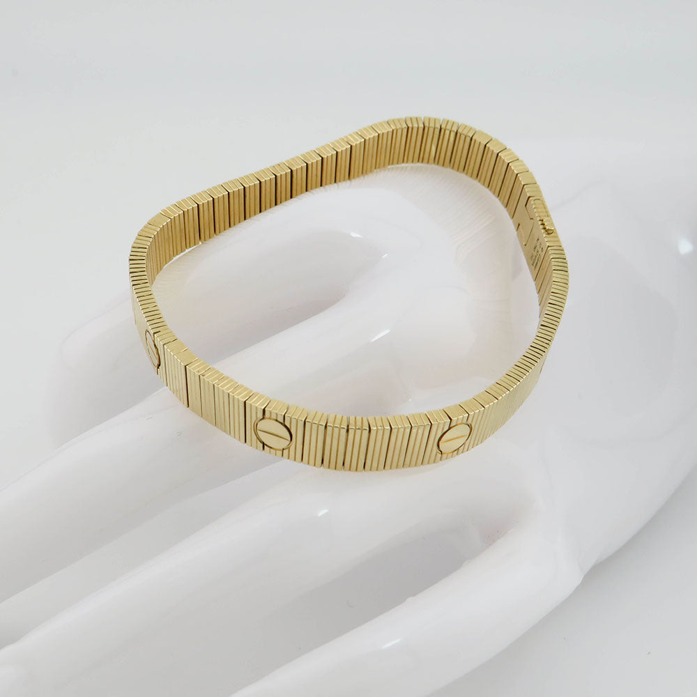 Cartier Love unlimited Armband beweglich in 750/18K Gelbgold Gr. 17