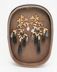Ole Lynggaard Gipsy Ohrhänger mit Edelsteinen in 750/18K Gelb-/Rosegold