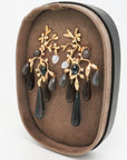 Ole Lynggaard Gipsy Ohrhänger mit Edelsteinen in 750/18K Gelb-/Rosegold