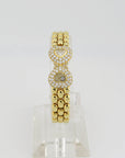 Chopard Happy Diamonds Armband mit 1,68ct FC Brillant 750/18K Gelbgold 17 cm