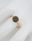 Pomellato Ring Sabbia mit braunen Diamanten in 750/18K Rosegold Gr. 55