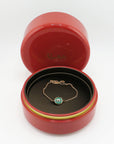 Pomellato Pom Pom Dot Armband mit Brillant, Malachit + Perlmut 750/18K Rosegold