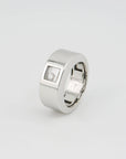 Chopard Happy Diamond Ring mit 0,05ct Brillant in 750/18K Weißgold Gr. 55