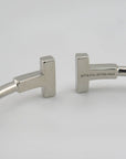 Tiffany & Co. schmaler T wire Armreif in 750/18K Weißgold Gr. 17 cm