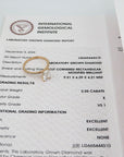 Ring mit 2,05ct E-vs1 + 0,20ct E-vs Diamant in 750/18K Rosegold Lab. Grown