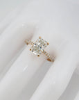 Ring mit 2,05ct E-vs1 + 0,20ct E-vs Diamant in 750/18K Rosegold Lab. Grown