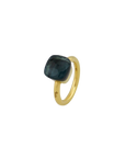 Pomellato Nudo Classic Ring mit London blue Topas in 750/18K Rosegold Gr. 51