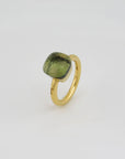 Pomellato Nudo Classic Ring mit Prasiolith in 750/18K Rosegold Gr. 52