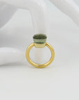 Pomellato Nudo Classic Ring mit Prasiolith in 750/18K Rosegold Gr. 52