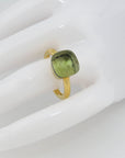 Pomellato Nudo Classic Ring mit Prasiolith in 750/18K Rosegold Gr. 52