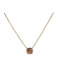 Pomellato Nudo Classic Collier mit Rosenquarz + Chalcedon in 750/18K Rosegold