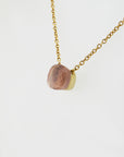 Pomellato Nudo Classic Collier mit Rosenquarz + Chalcedon in 750/18K Rosegold