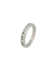 Tiffany & Co. Halbmemoirering mit ca. 0,55ct Diamant in 950`er Platin Gr. 51