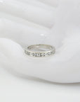 Tiffany & Co. Halbmemoirering mit ca. 0,55ct Diamant in 950`er Platin Gr. 51