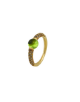 Pomellato M´mam Non M´ama Ring mit Peridot und Diamant 750/18K Rosegold Gr. 53