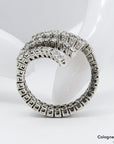 Ring mit 2,00ct G-vsi Brillant in 750/18K Weißgold Gr. 57-58