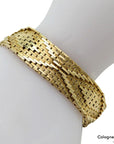 Armband Teppichmuster Vintage in 750/18K Gelbgold massiv